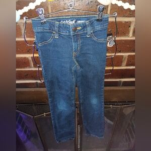 EUC Girls Cat & Jack Super Stretch Straight Leg Jeans 7